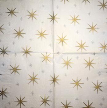033 Stars - 3-ply - (beige)